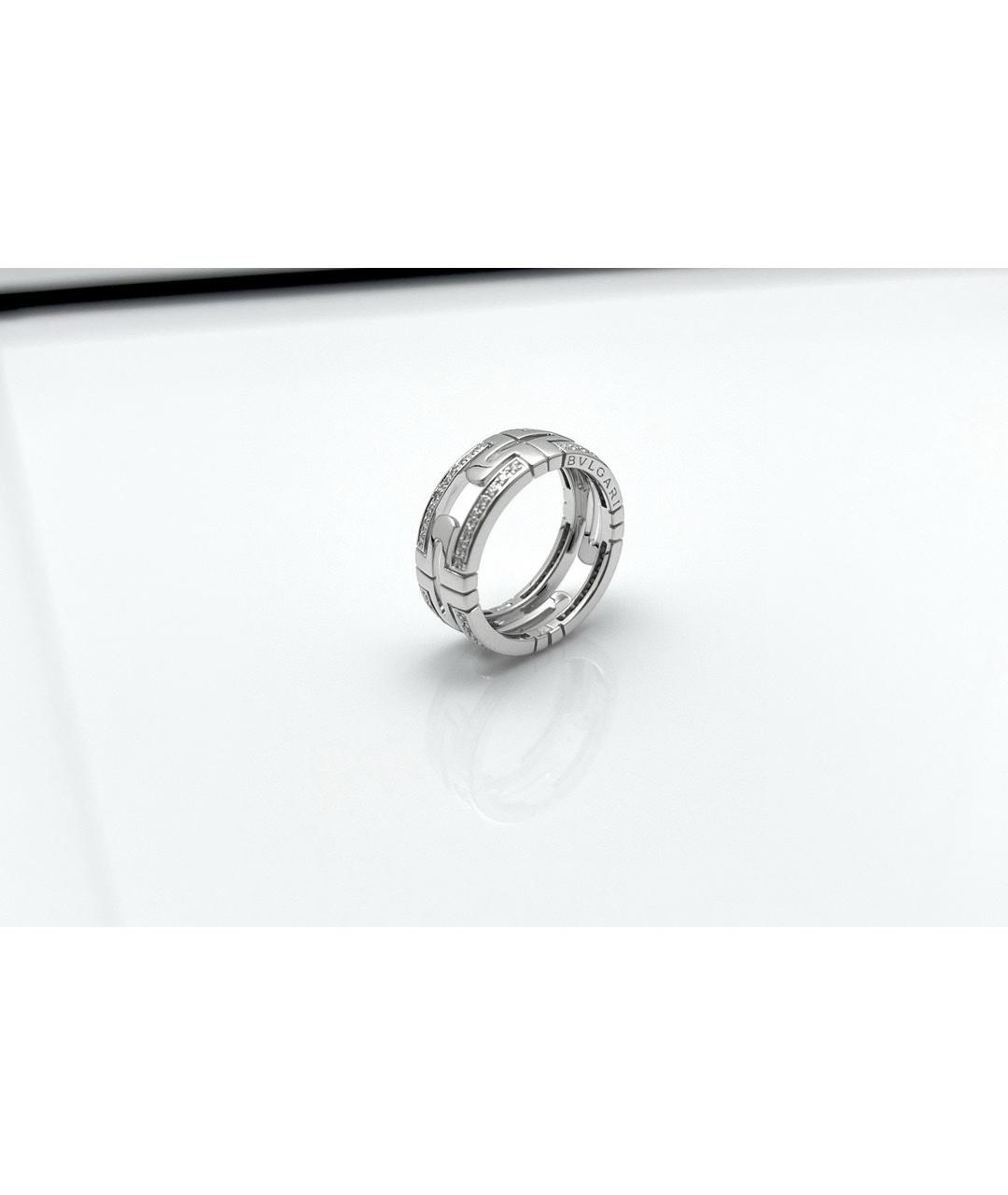 BVLGARI Белое кольцо из белого золота, фото 2