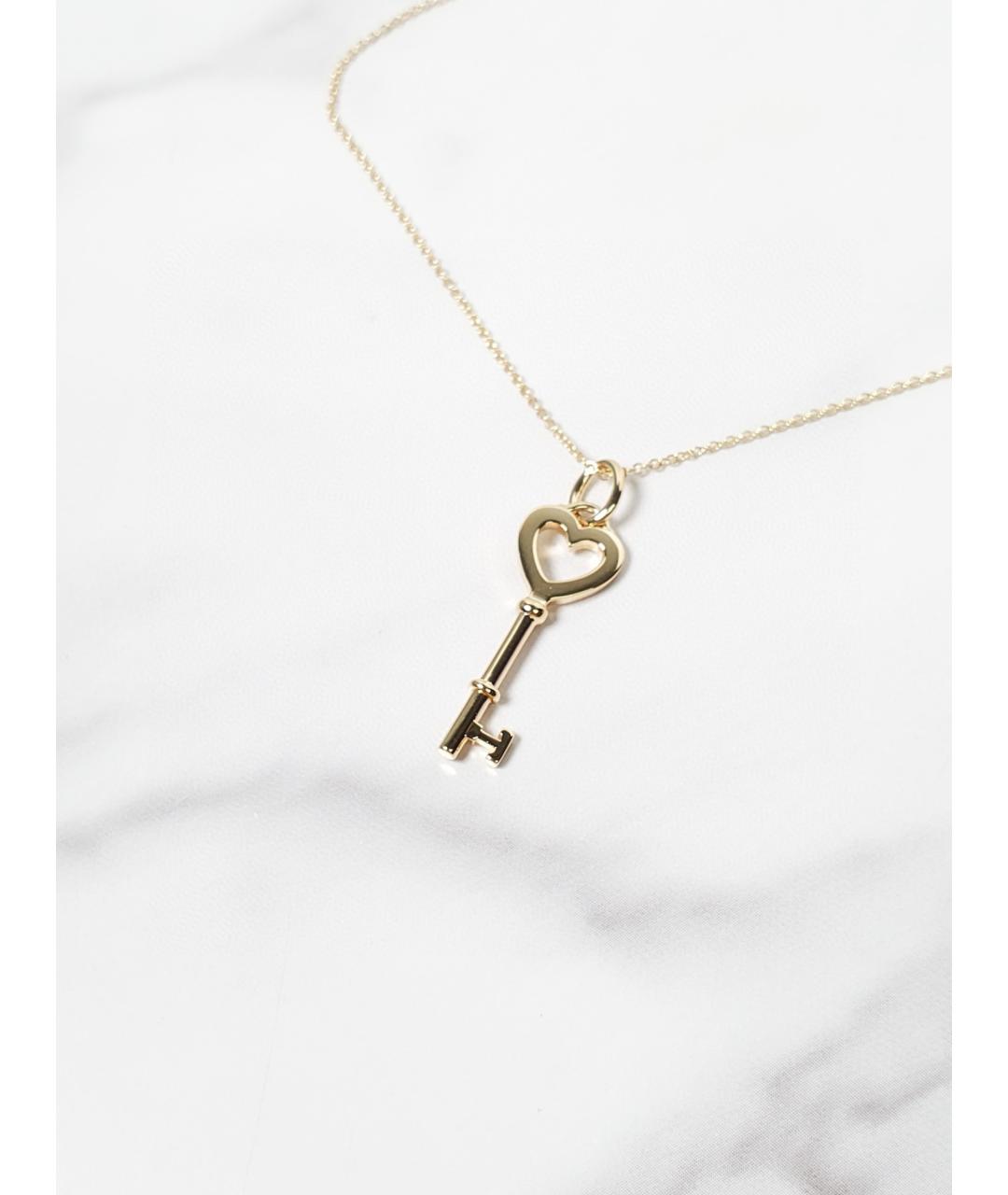 TIFFANY&CO Желтое колье из желтого золота, фото 4