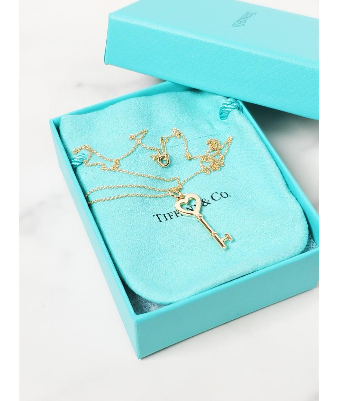 TIFFANY&CO Желтое колье из желтого золота, фото 2