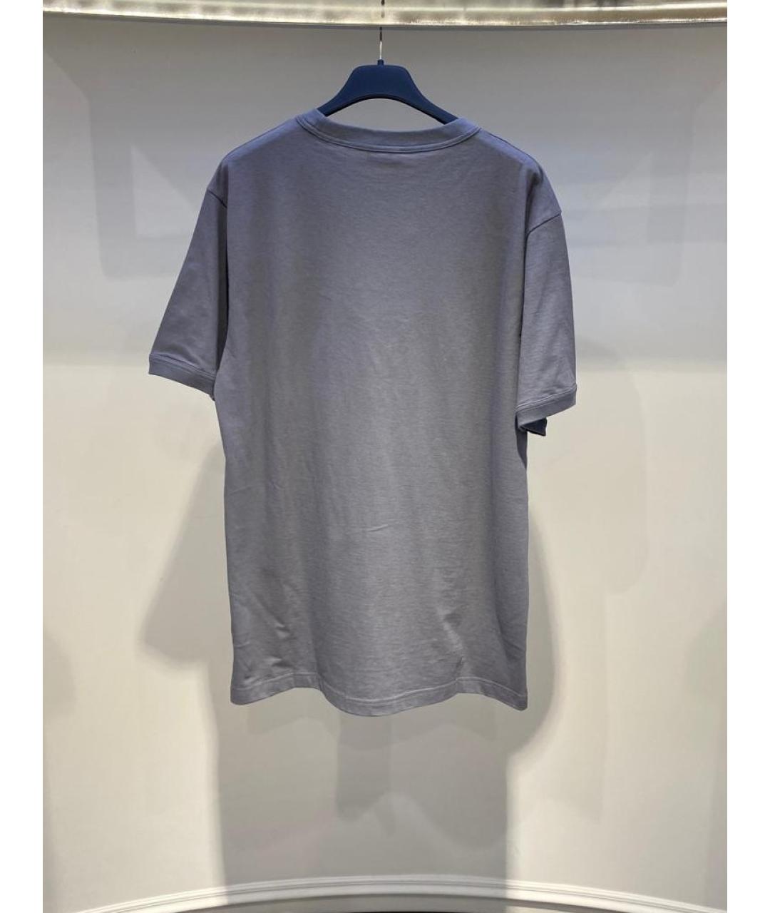 CHRISTIAN DIOR Серая футболка, фото 2