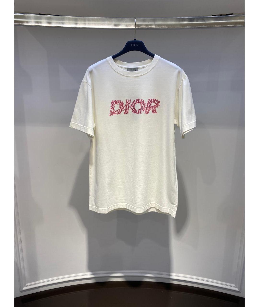 CHRISTIAN DIOR Белая футболка, фото 2