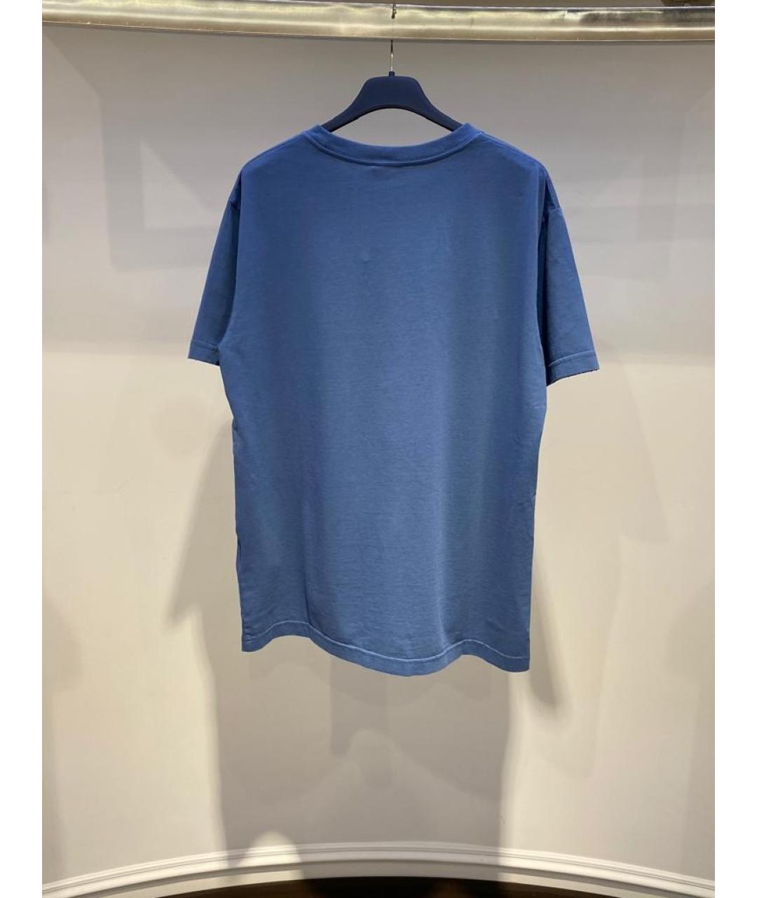 CHRISTIAN DIOR Синяя футболка, фото 2