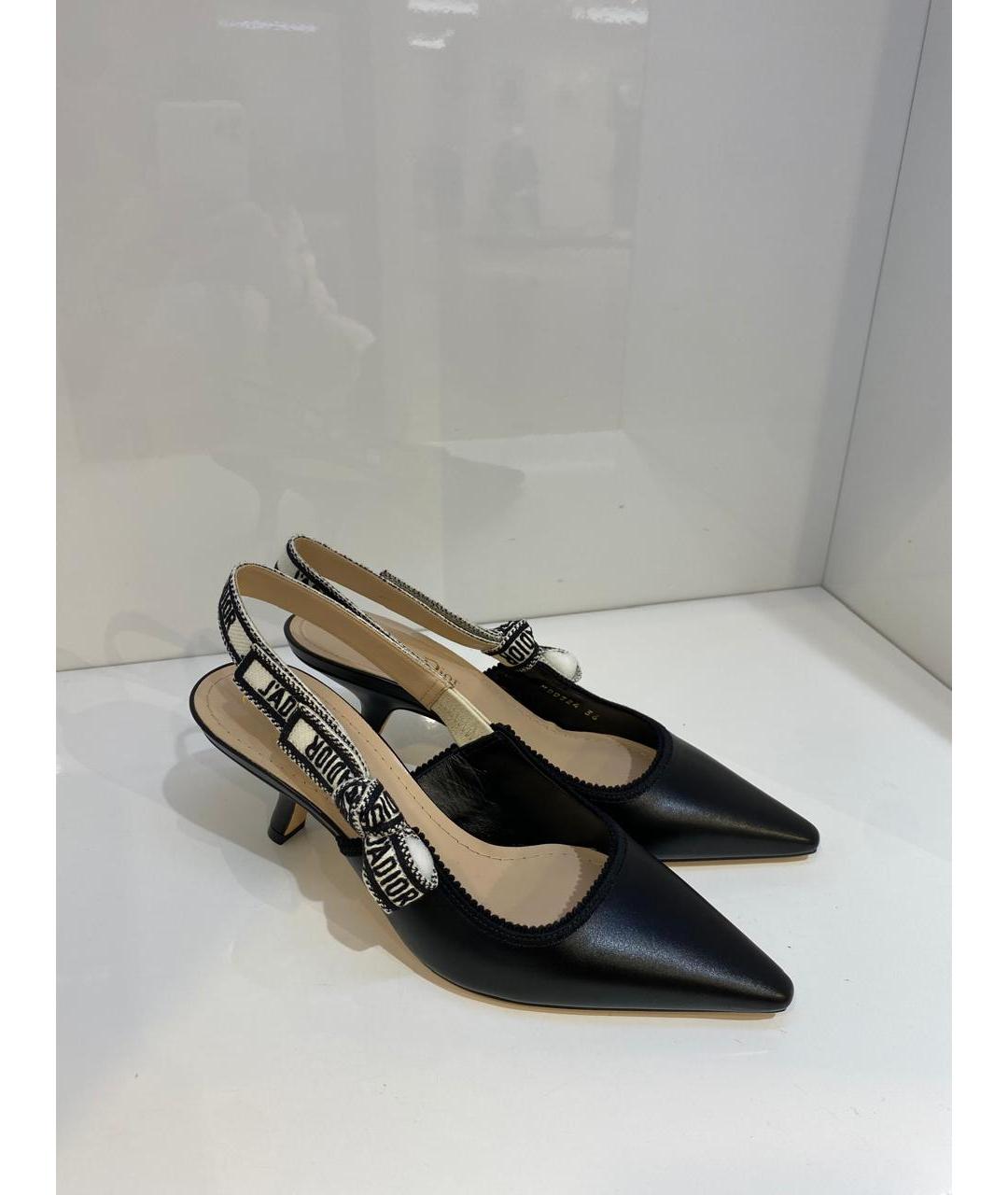 CHRISTIAN DIOR Черные туфли, фото 2