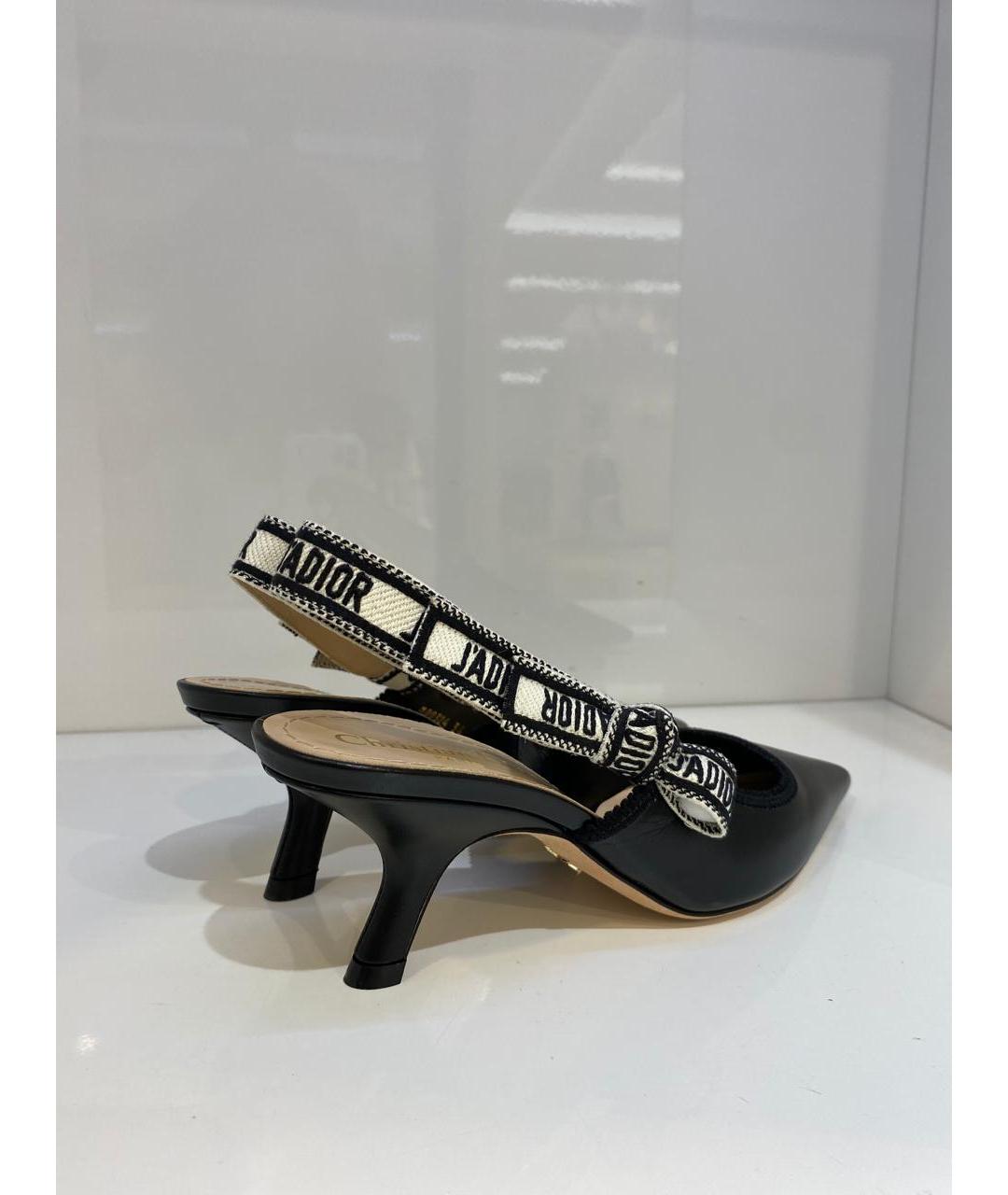 CHRISTIAN DIOR Черные туфли, фото 3
