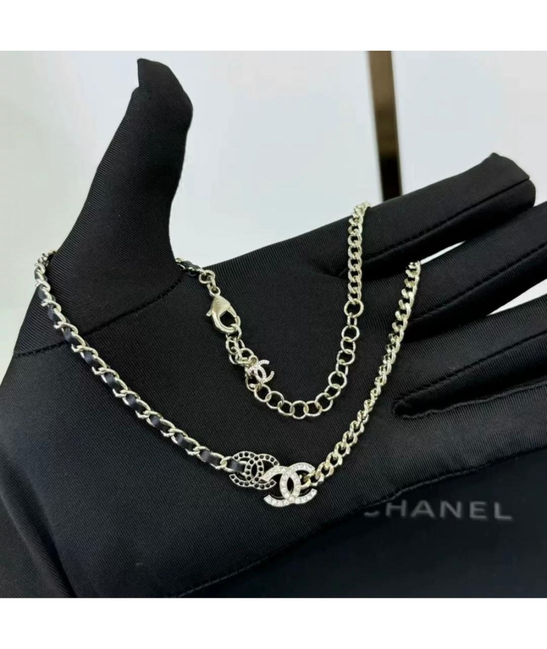 CHANEL Золотое латунное колье, фото 2