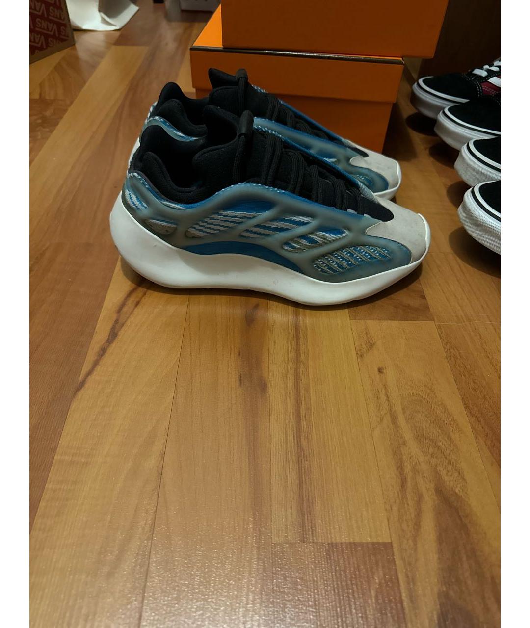 ADIDAS YEEZY Синие кроссовки, фото 6