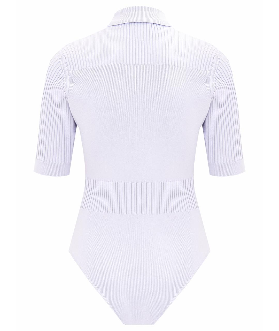 JACQUEMUS Фиолетовая вискозная майка, фото 2