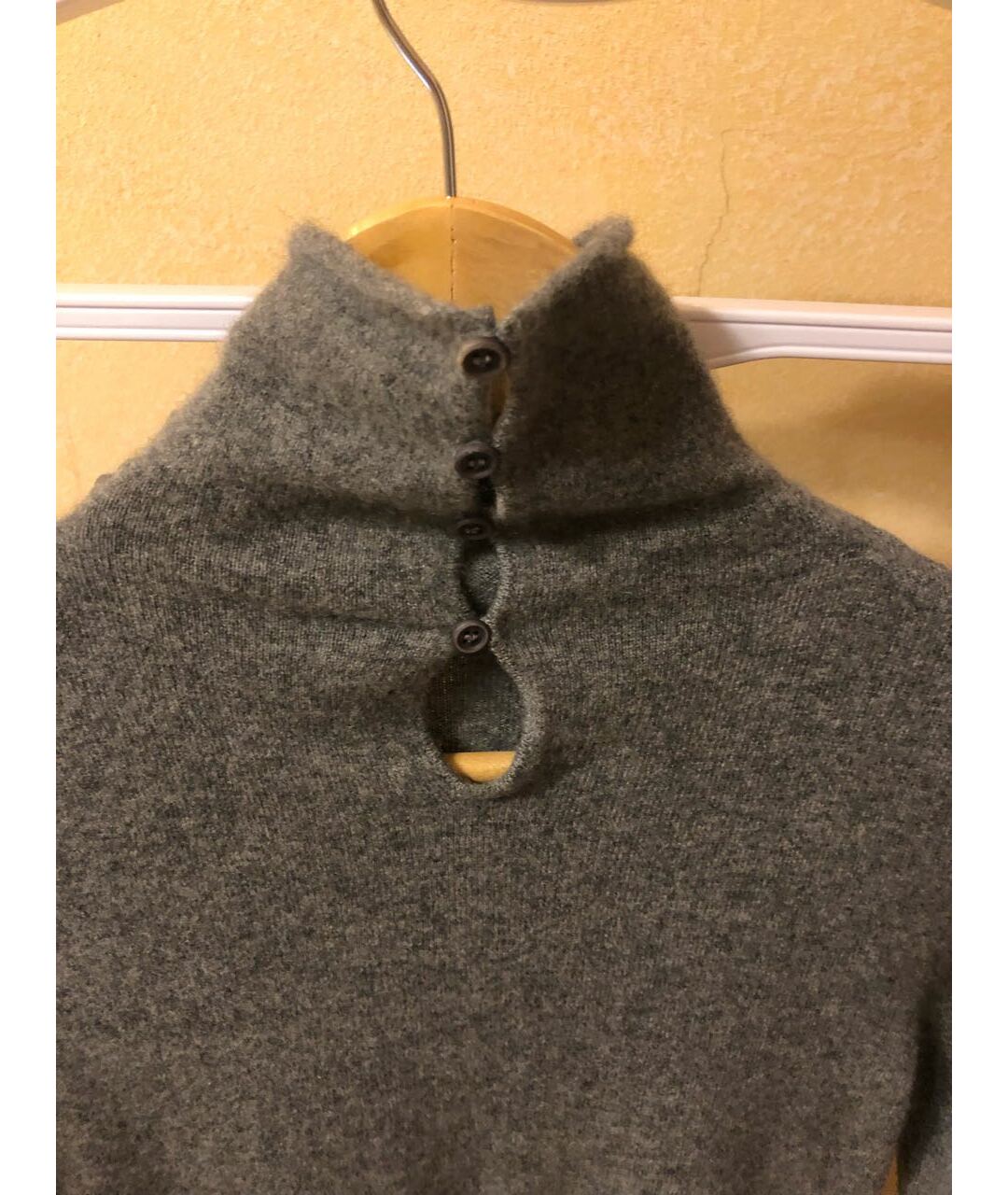 BRUNELLO CUCINELLI Серый кашемировый джемпер / свитер, фото 5