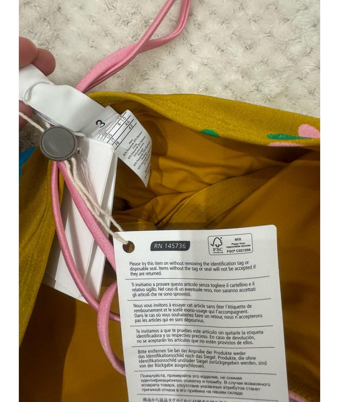 ZIMMERMANN Мульти полиамидовый купальник, фото 4