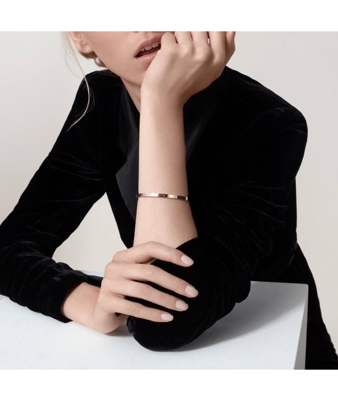 CARTIER Розовый браслет из розового золота, фото 2