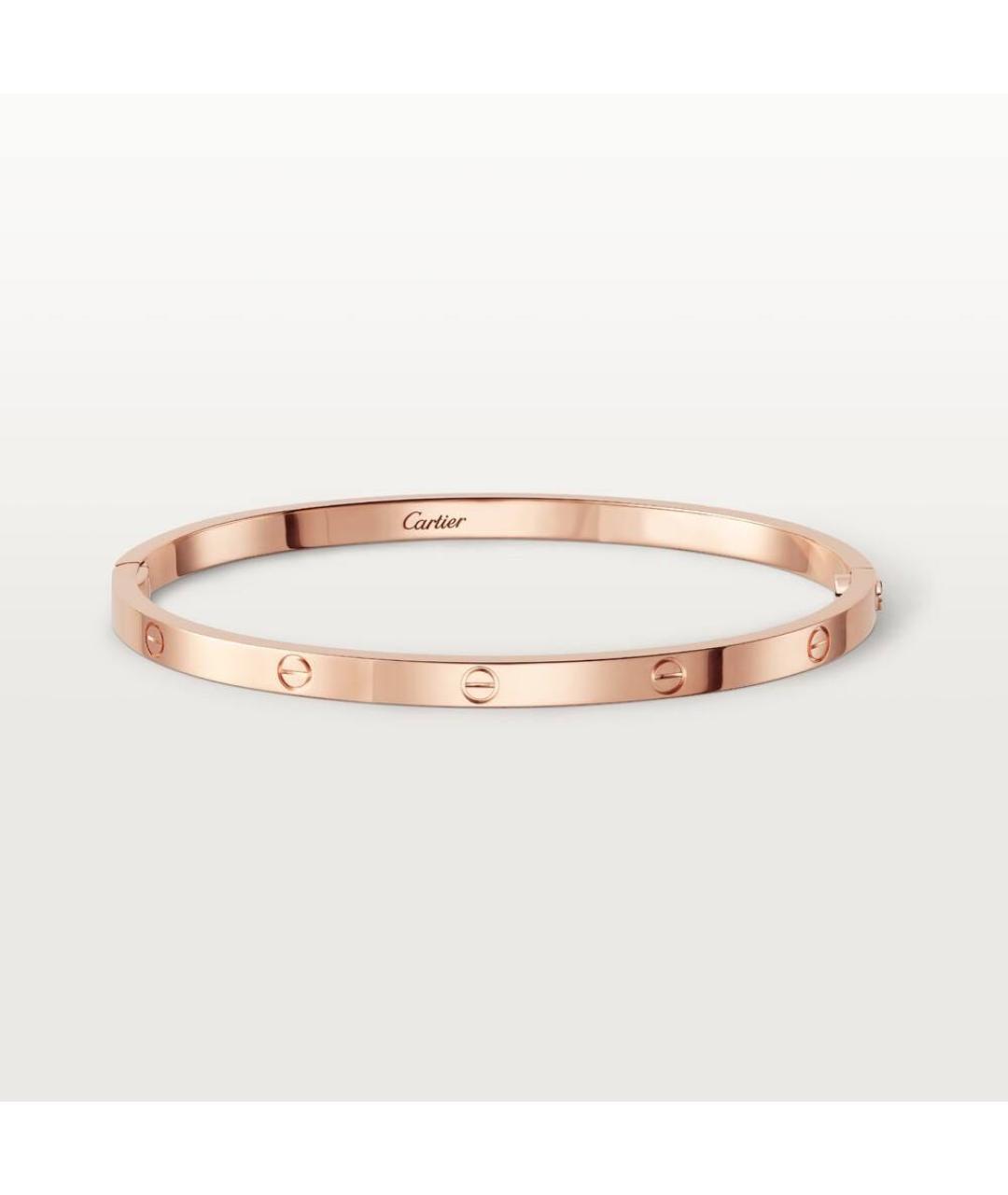 CARTIER Розовый браслет из розового золота, фото 6