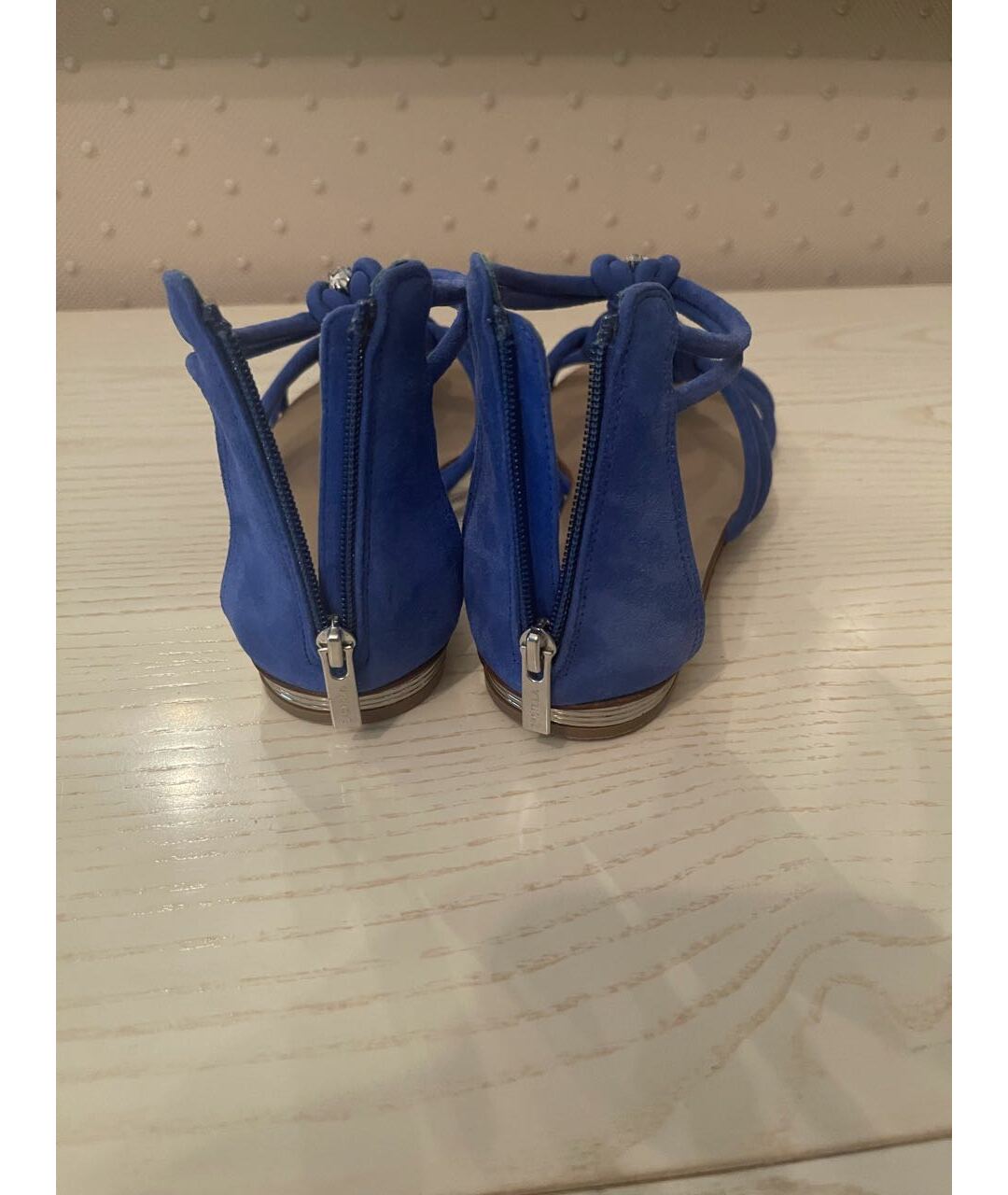 LE SILLA Синие замшевые сандалии, фото 3