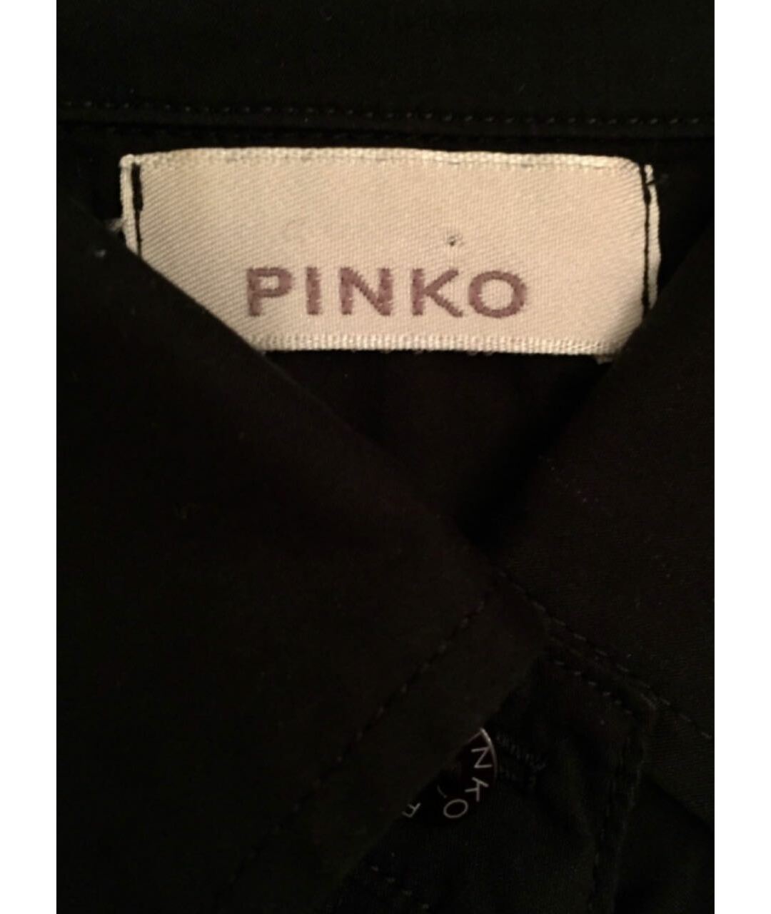 PINKO Черная хлопковая рубашка/блузка, фото 6