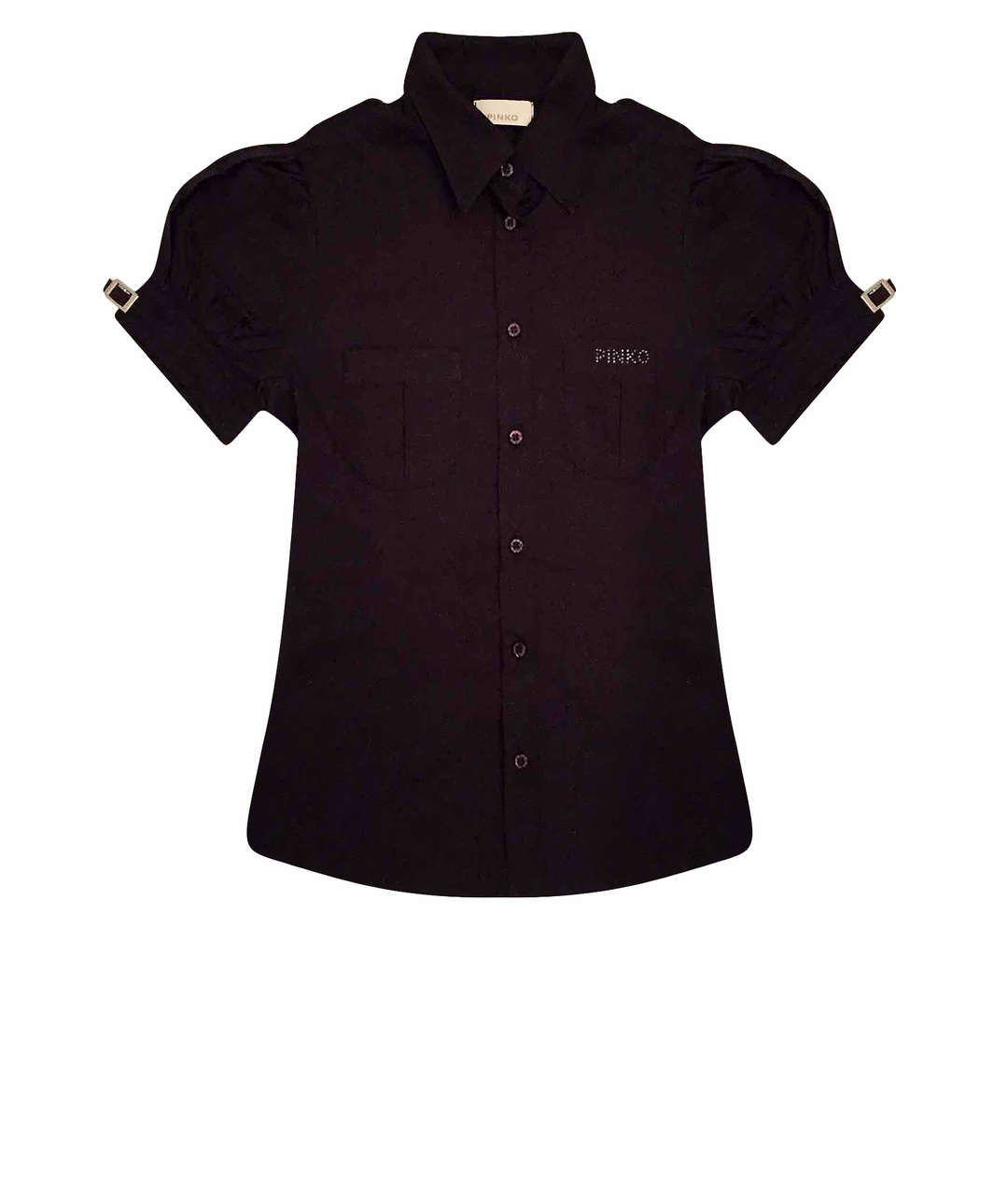 PINKO Черная хлопковая рубашка/блузка, фото 1