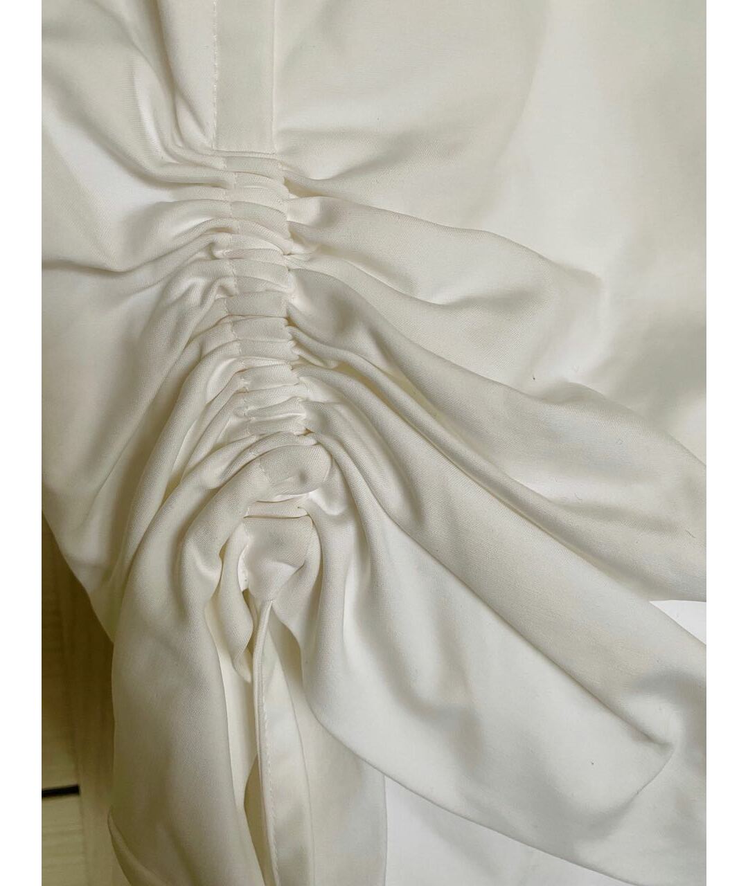 CHRISTIAN DIOR PRE-OWNED Белая хлопко-эластановая юбка мини, фото 5