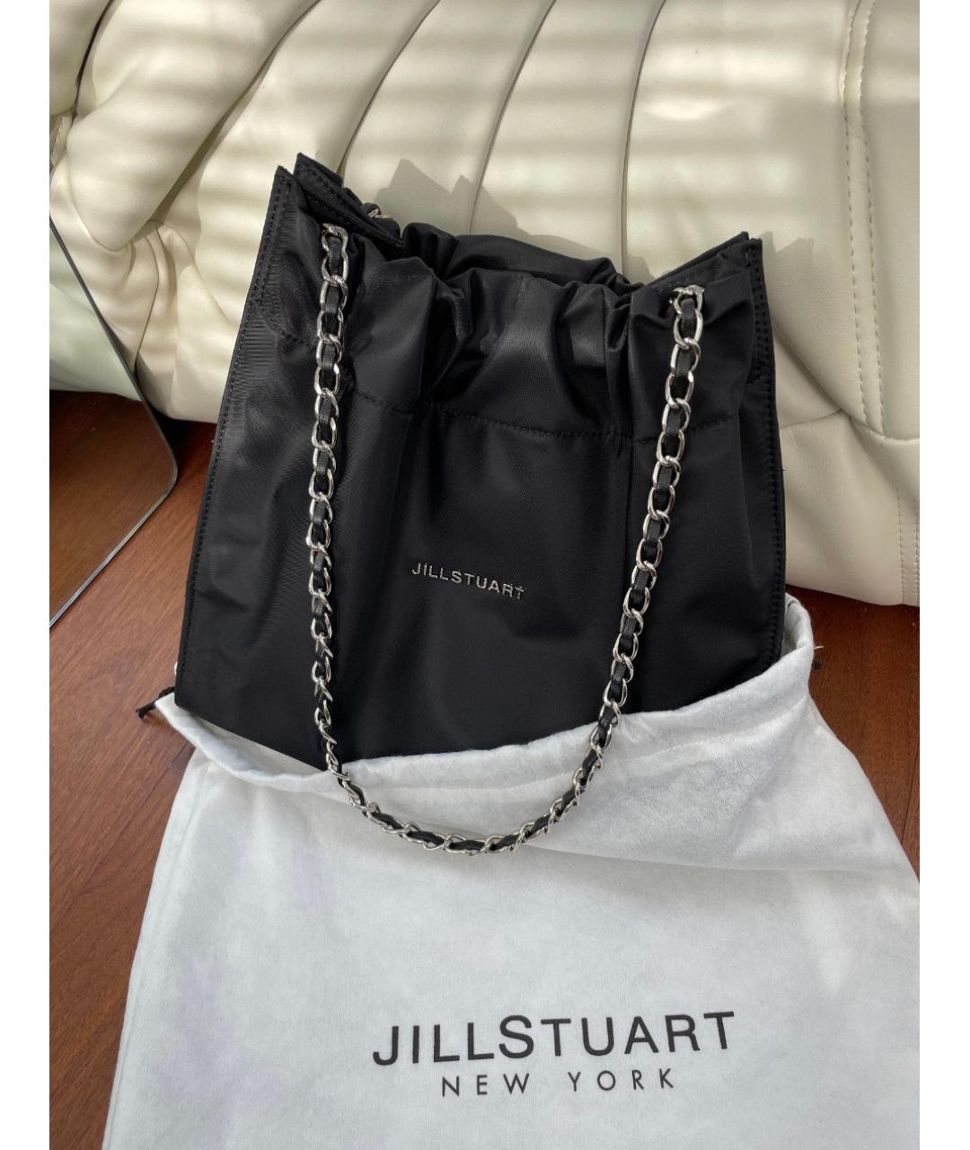 JILL STUART Черная сумка тоут, фото 4