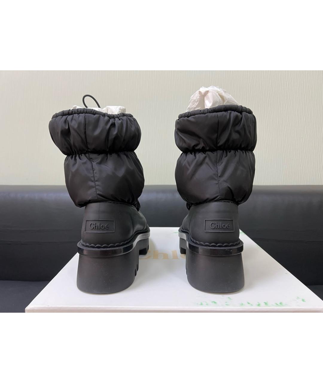 CHLOE Черные ботинки, фото 2