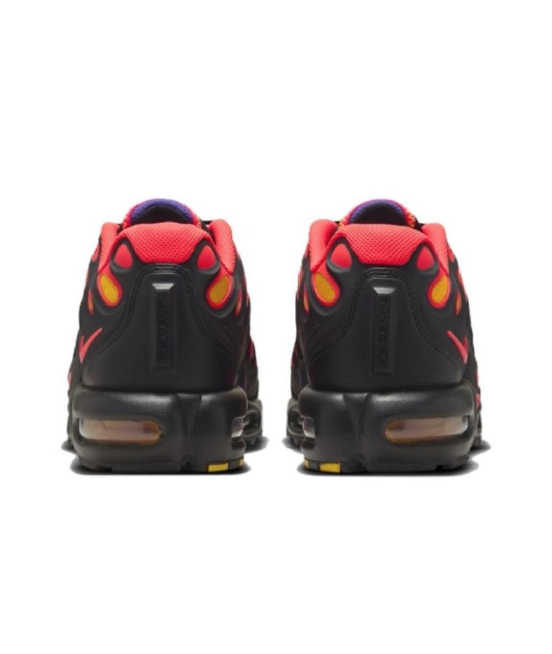 NIKE Красные синтетические низкие кроссовки / кеды, фото 5