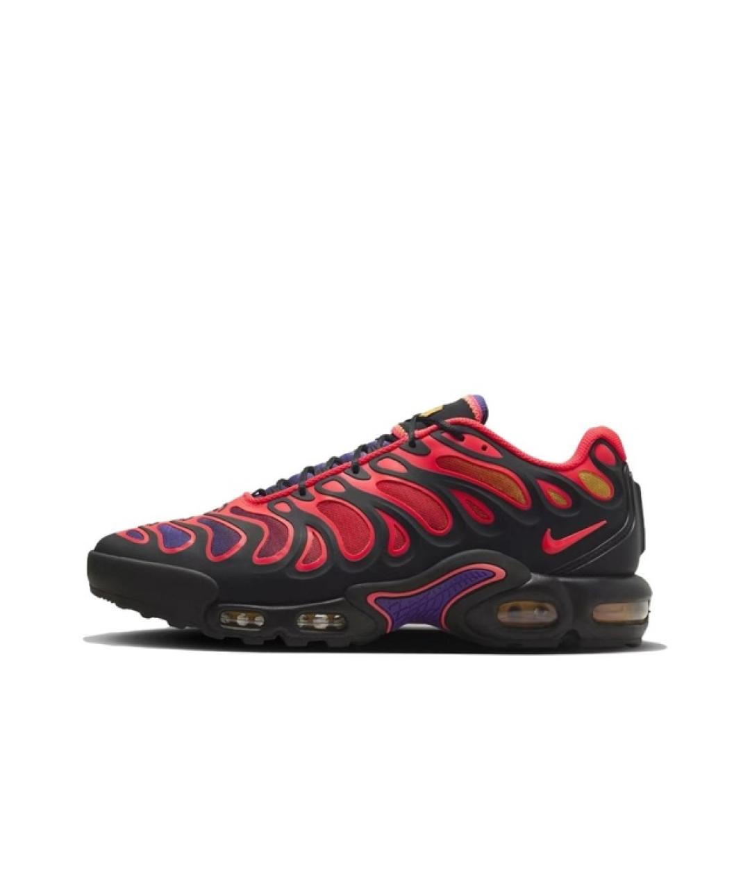 NIKE Красные синтетические низкие кроссовки / кеды, фото 6