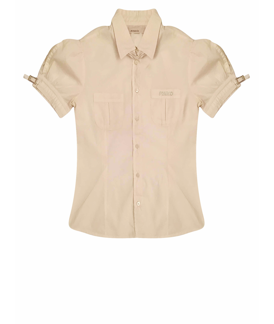 PINKO Белая хлопковая рубашка/блузка, фото 1