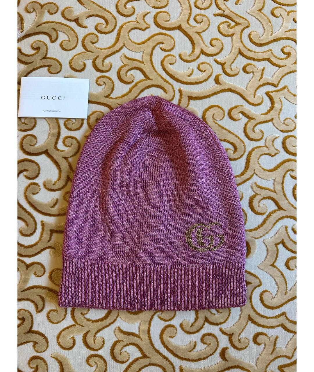 GUCCI Кашемировая шапка, фото 9