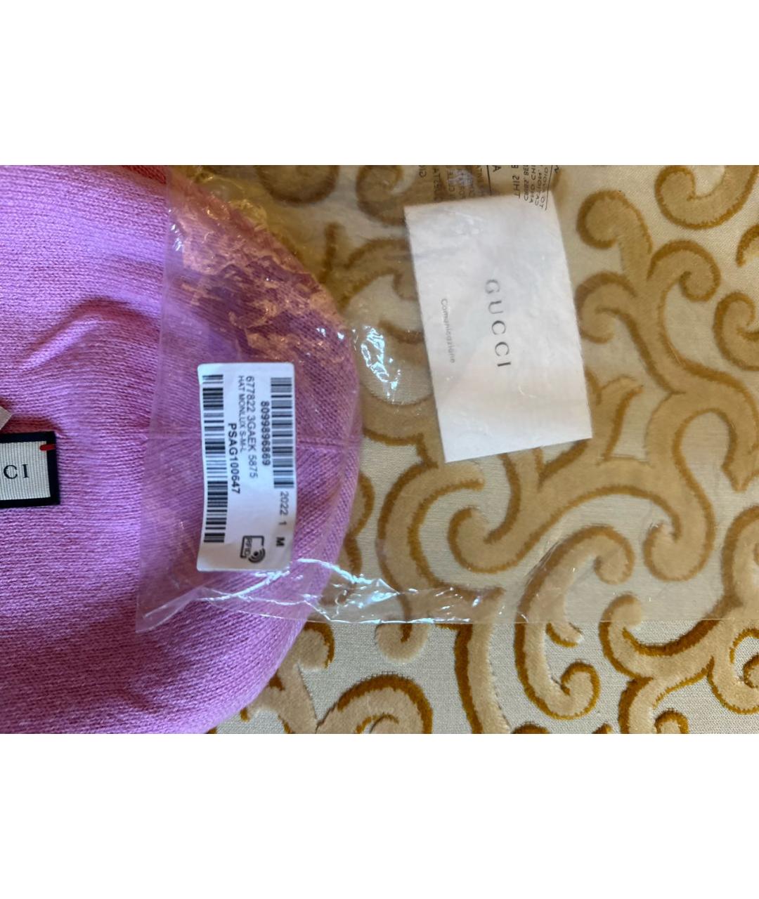 GUCCI Кашемировая шапка, фото 7