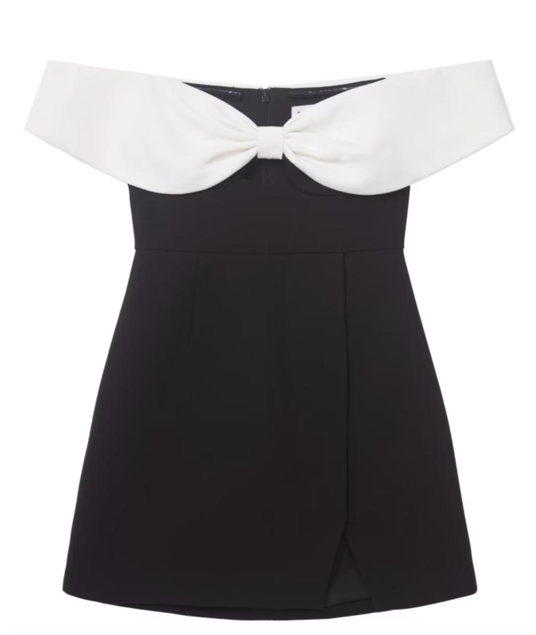 SELF-PORTRAIT Черное повседневное платье, фото 1