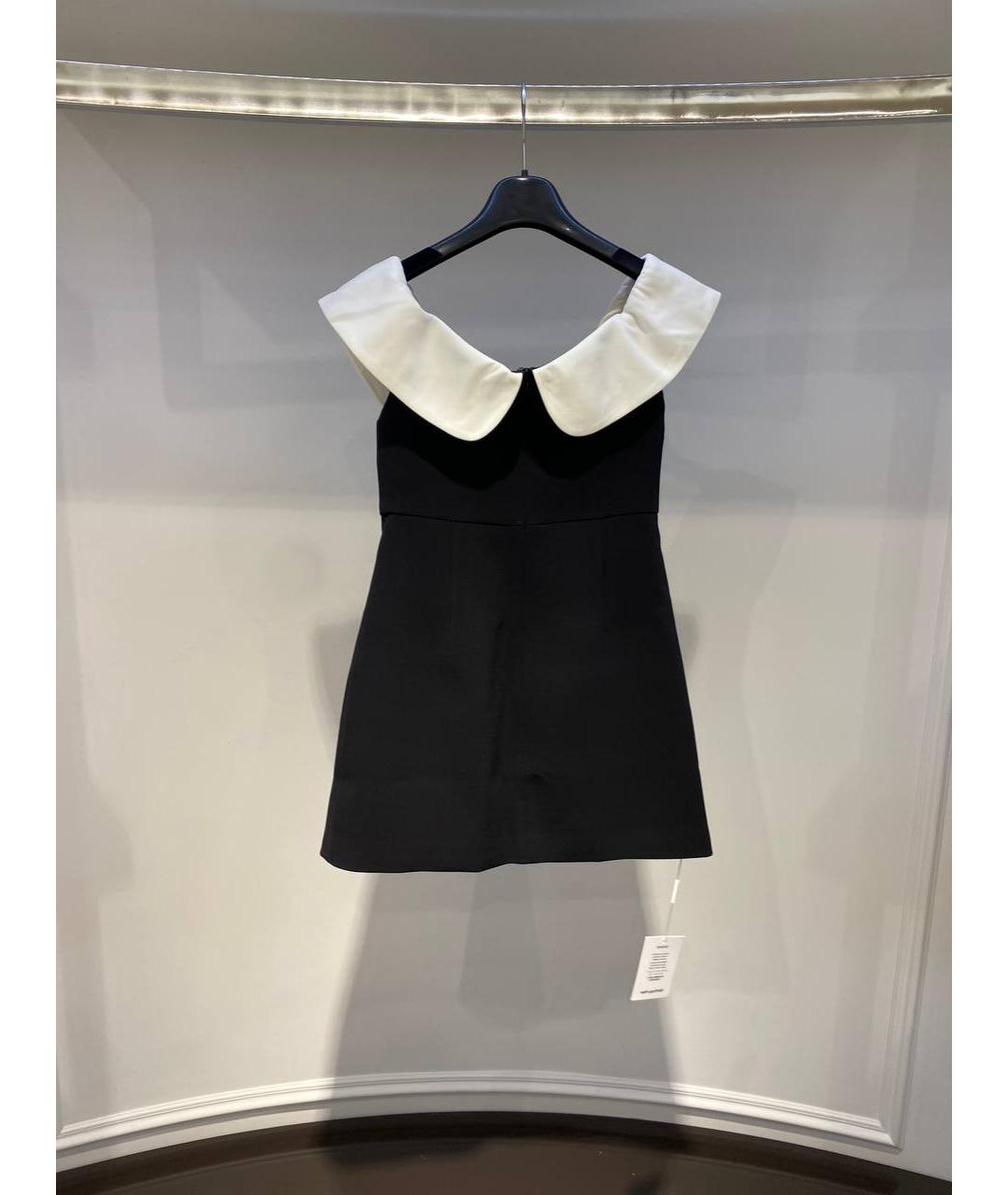 SELF-PORTRAIT Черное повседневное платье, фото 3