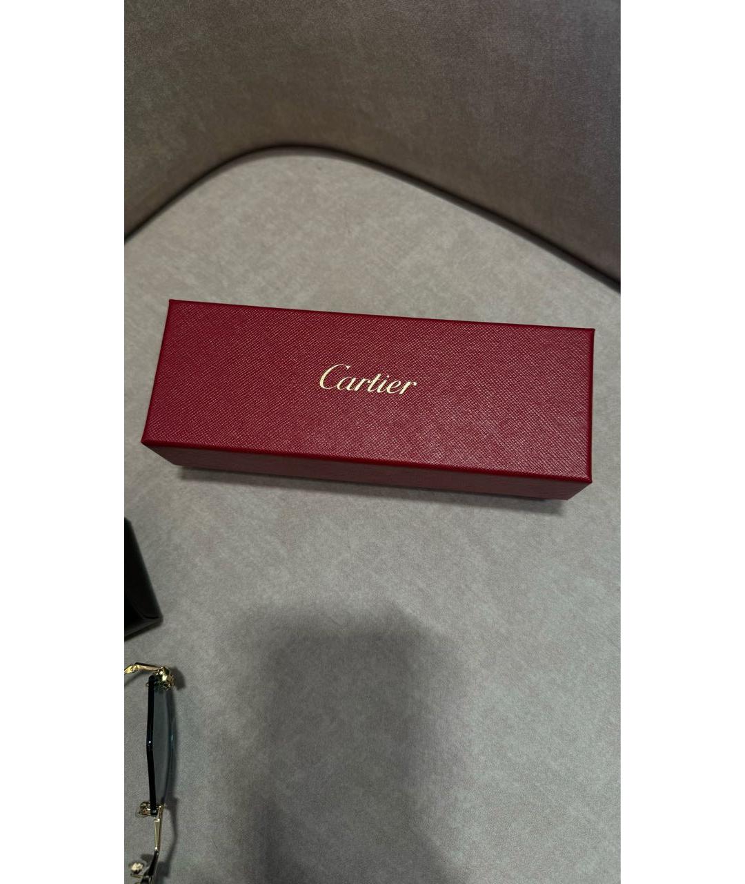 CARTIER Синие солнцезащитные очки, фото 4