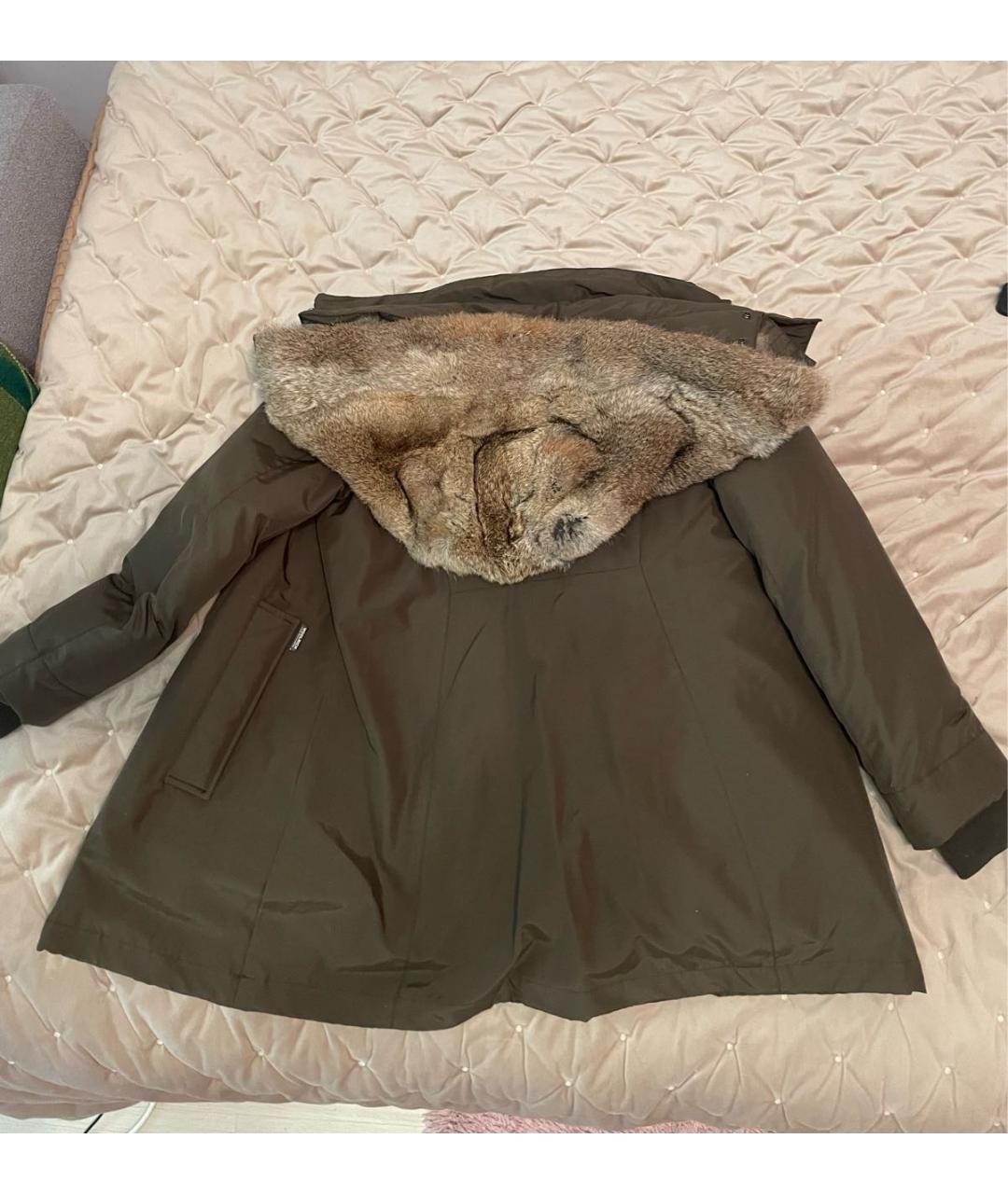 WOOLRICH Антрацитовая парка, фото 2