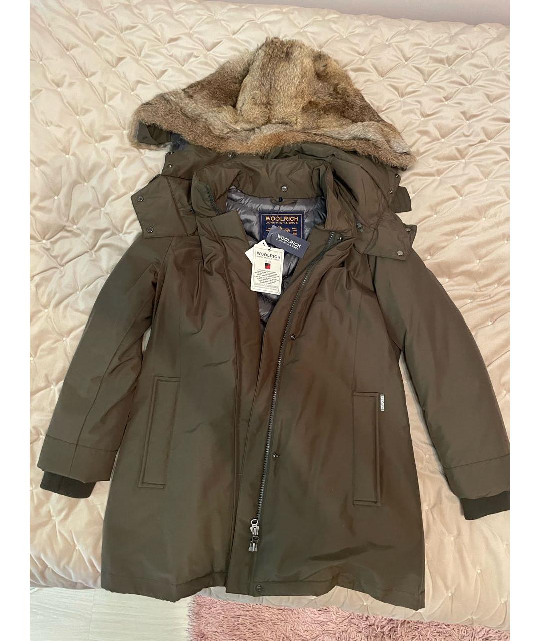 WOOLRICH Антрацитовая парка, фото 5