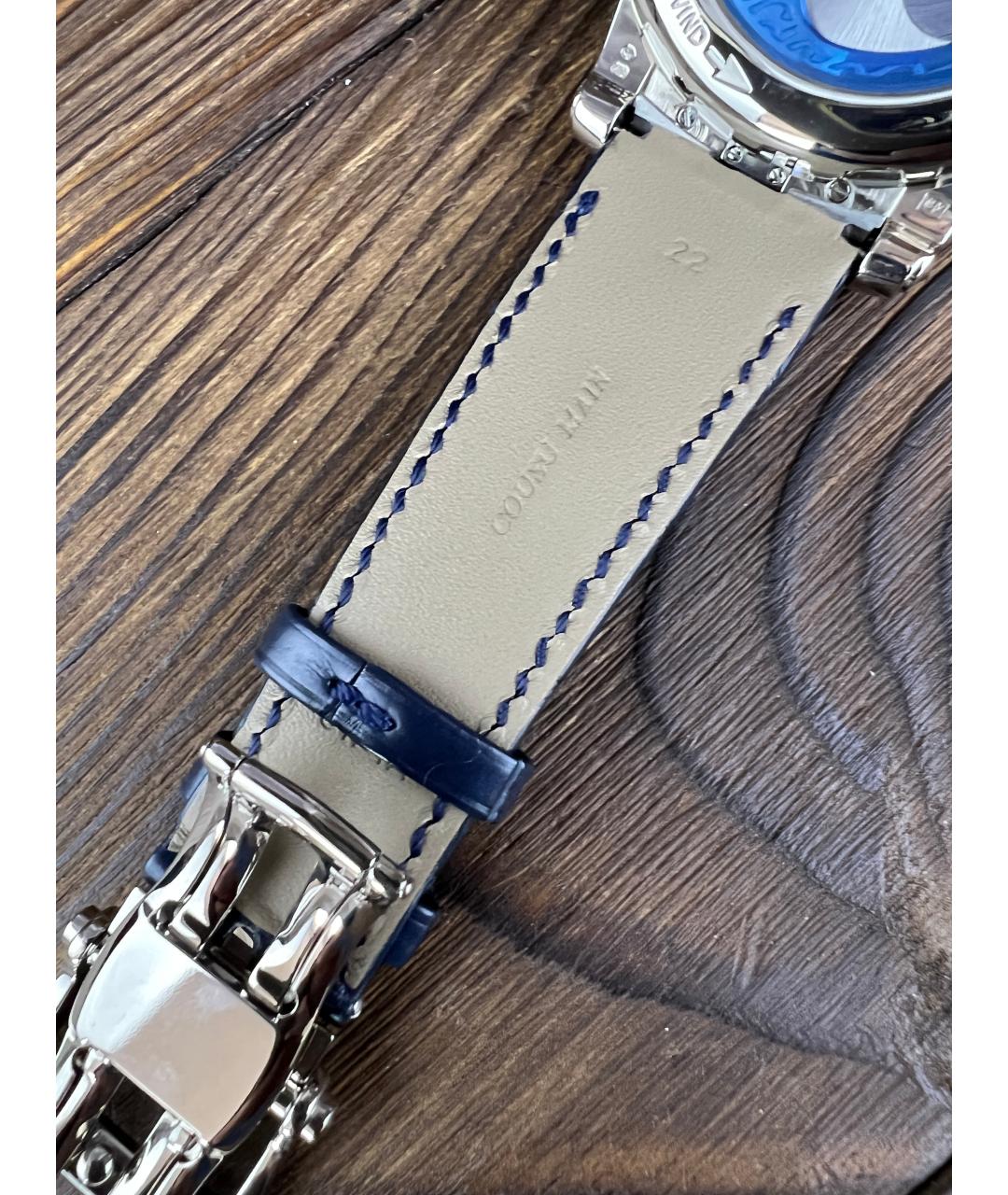 Ulysse Nardin Синие часы из белого золота, фото 9
