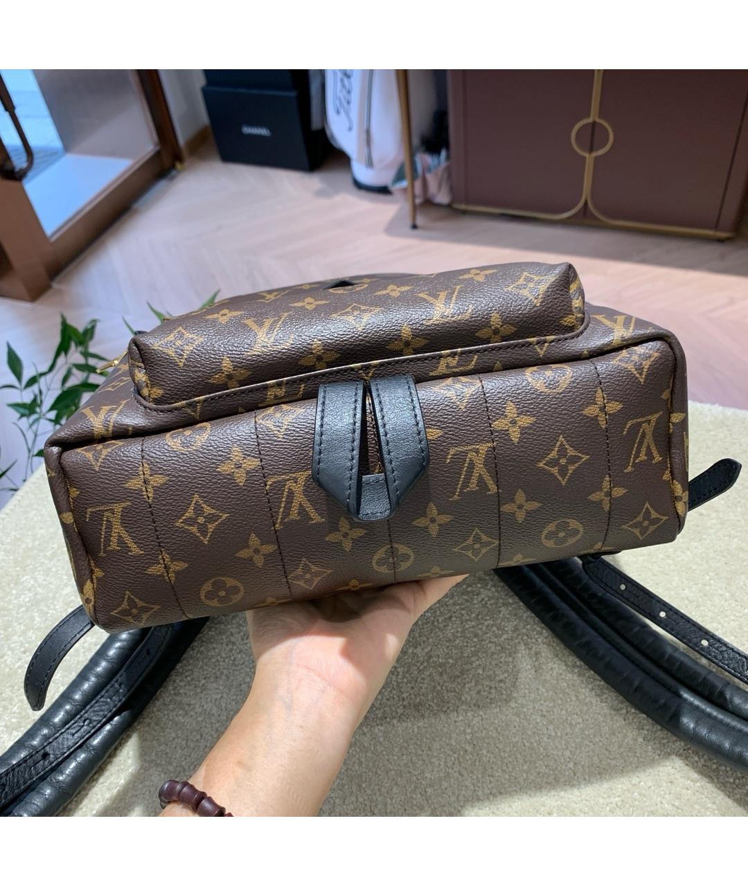 LOUIS VUITTON Коричневый рюкзак, фото 3