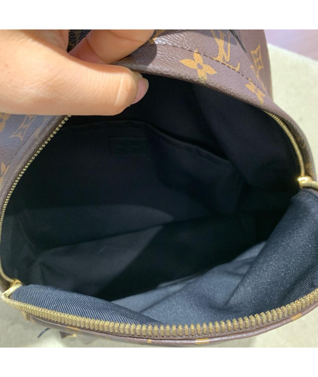 LOUIS VUITTON Коричневый рюкзак, фото 6