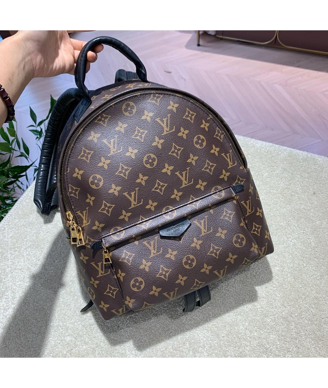 LOUIS VUITTON Коричневый рюкзак, фото 9