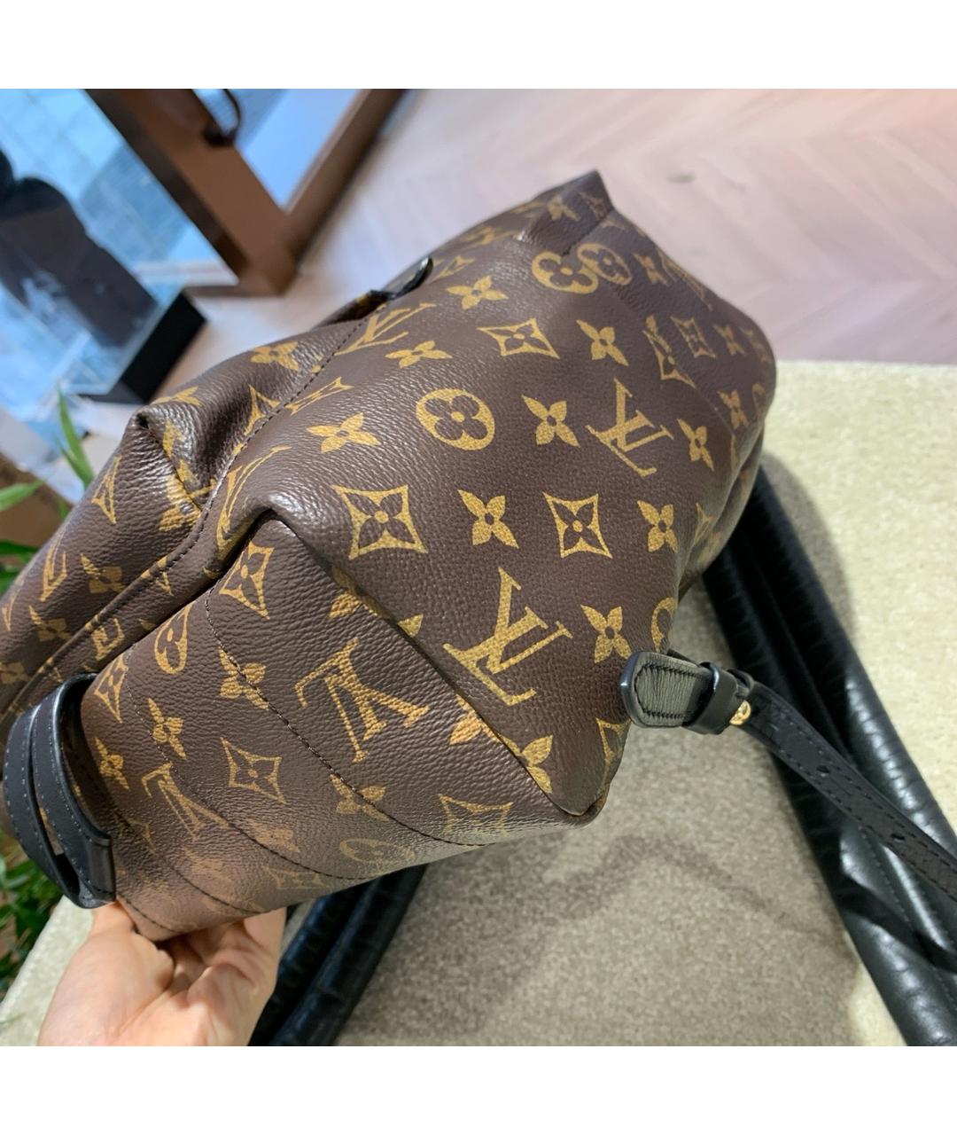 LOUIS VUITTON Коричневый рюкзак, фото 5