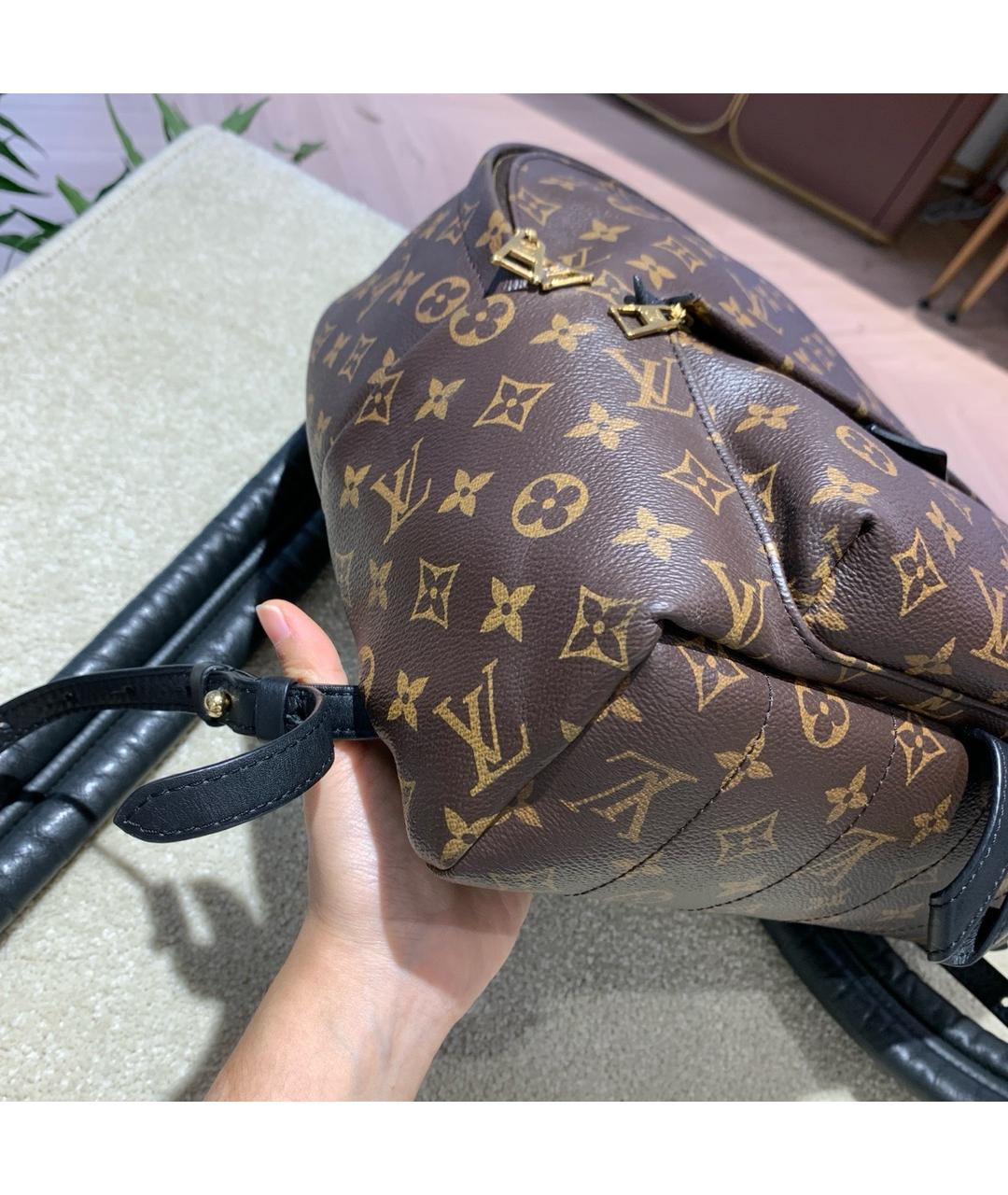 LOUIS VUITTON Коричневый рюкзак, фото 4