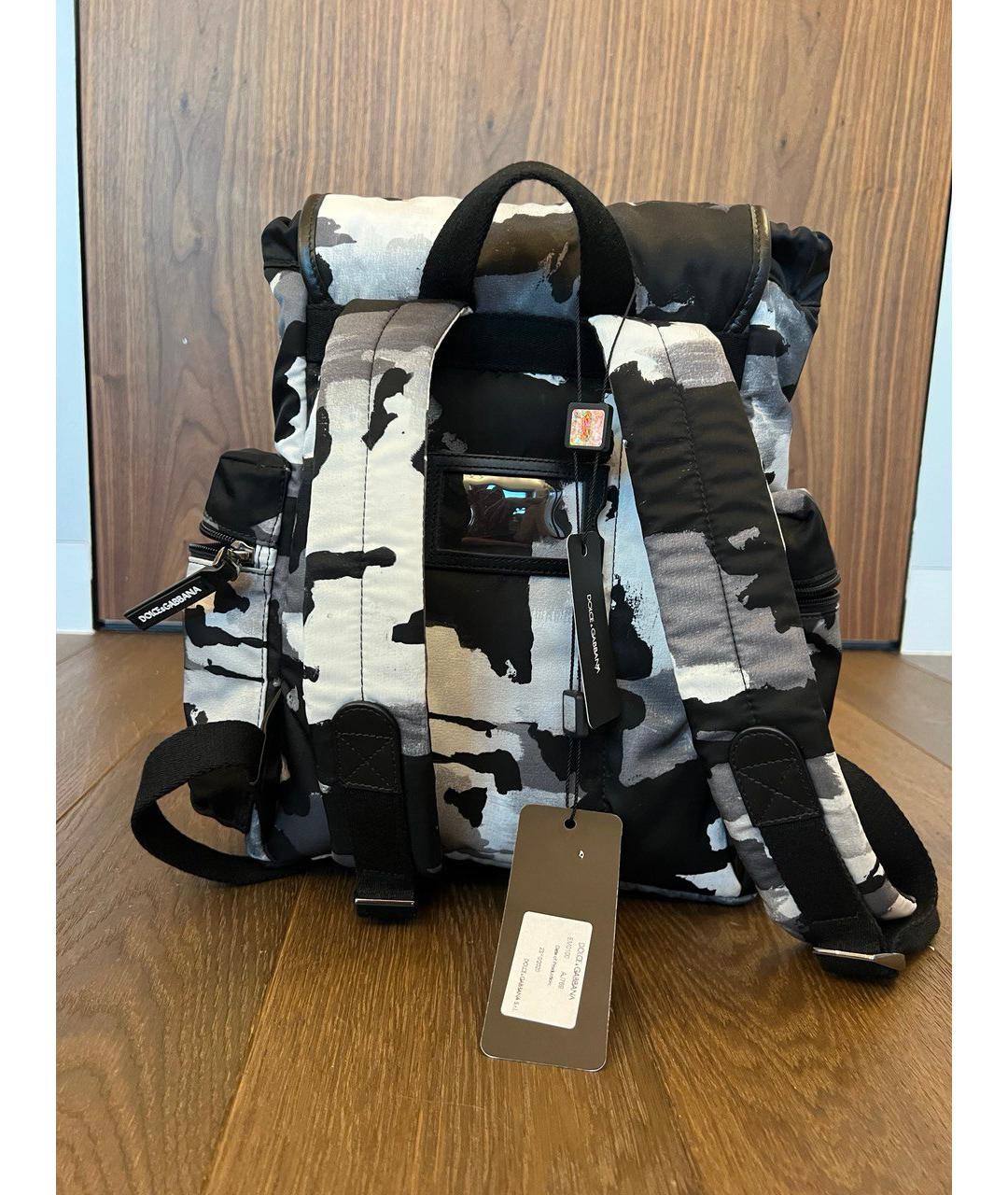 DOLCE&GABBANA Серый рюкзак, фото 3