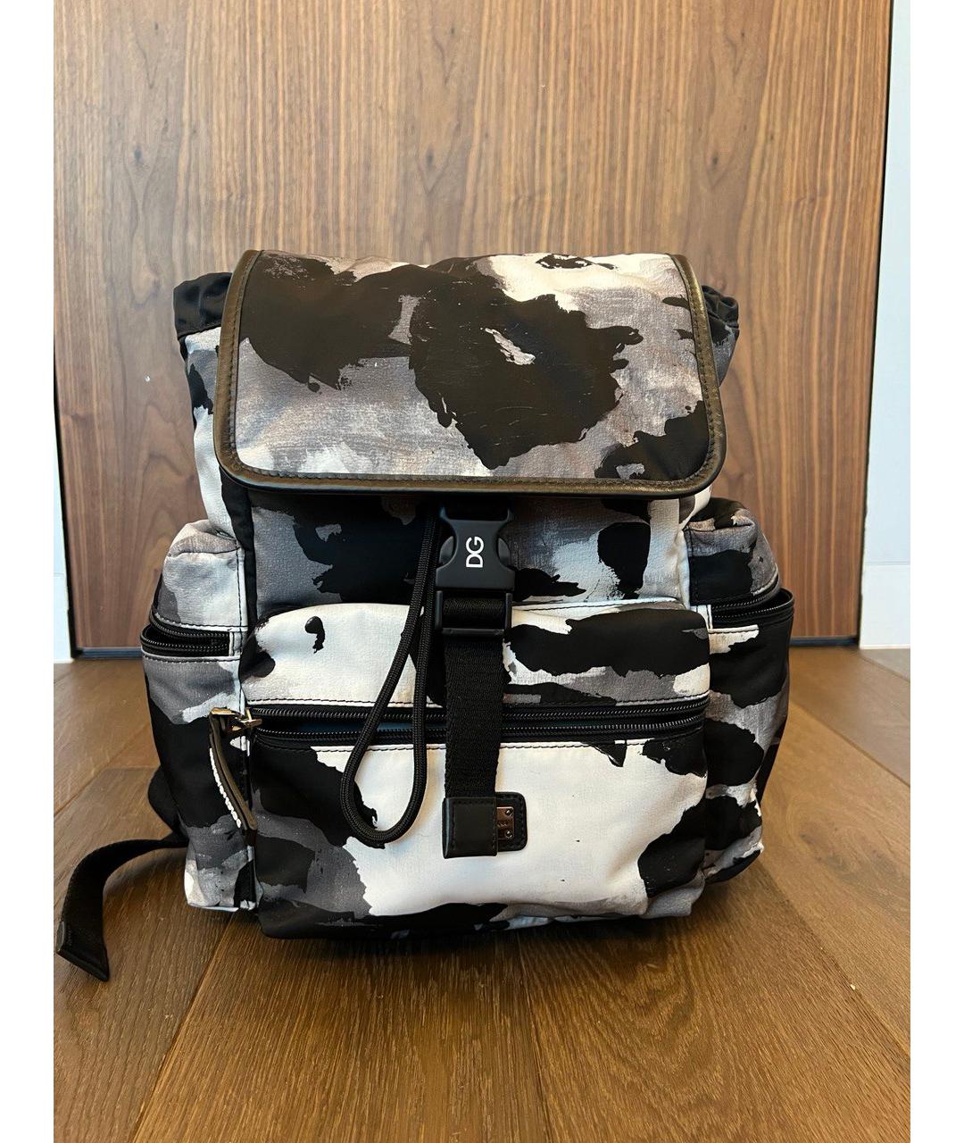 DOLCE&GABBANA Серый рюкзак, фото 6