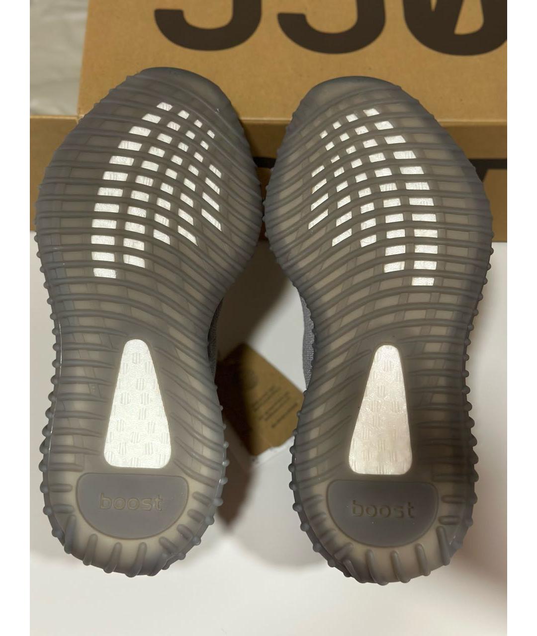 ADIDAS YEEZY Серые текстильные кроссовки, фото 7