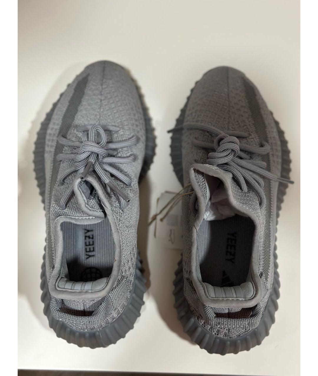 ADIDAS YEEZY Серые текстильные кроссовки, фото 2