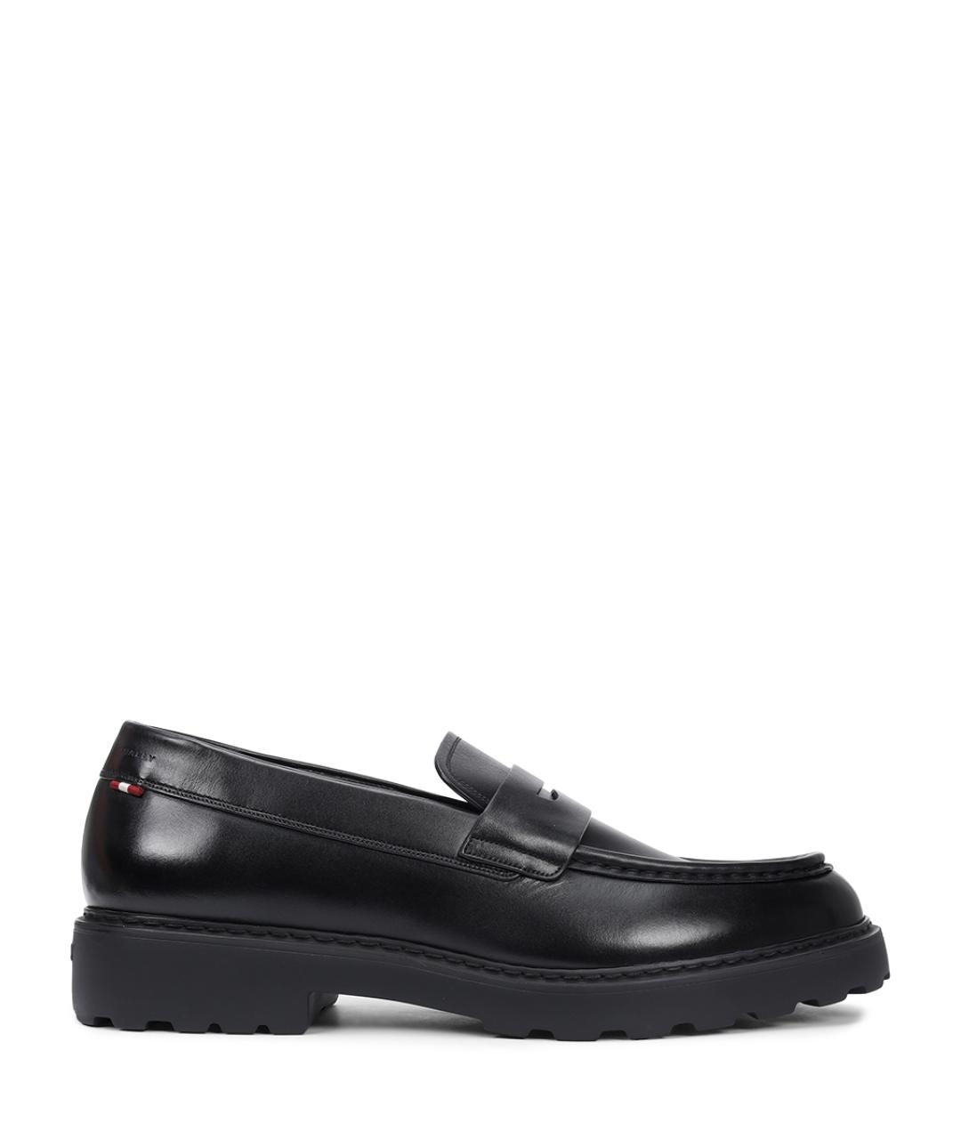 BALLY Черные лоферы, фото 1