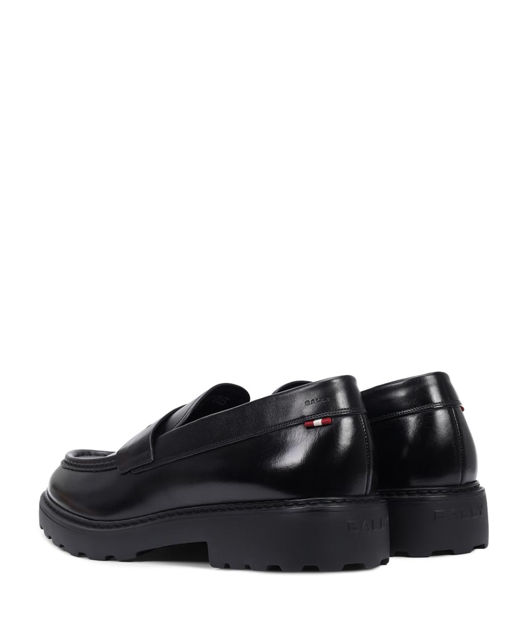 BALLY Черные лоферы, фото 4