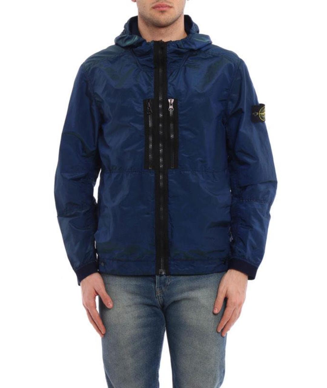 STONE ISLAND Синяя куртка, фото 7