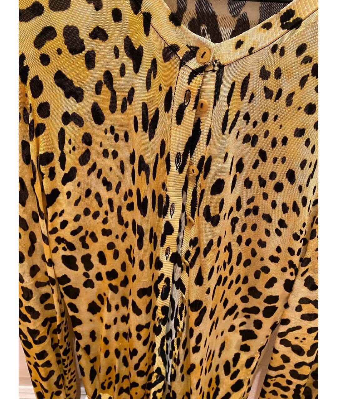 DOLCE&GABBANA Желтый кардиган, фото 3