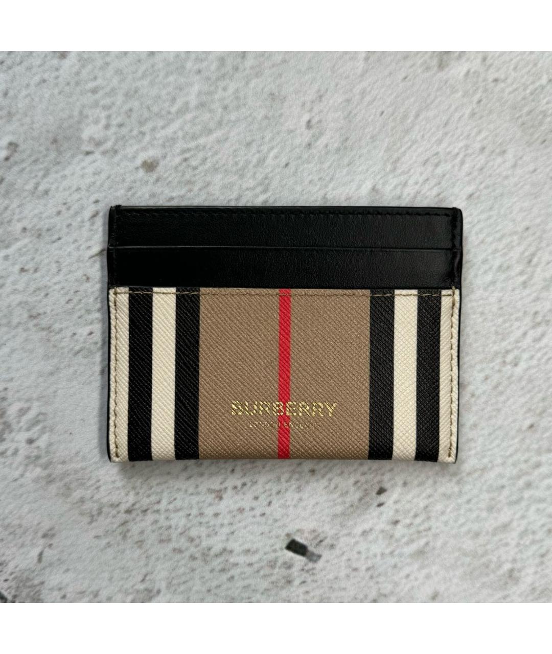 BURBERRY Кожаный кардхолдер, фото 7