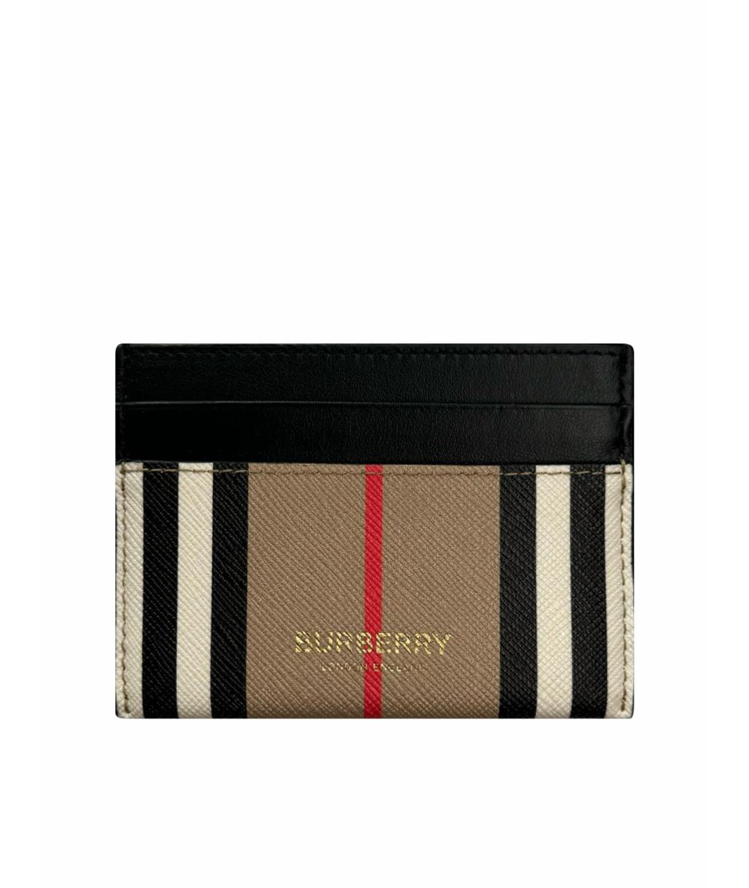 BURBERRY Кожаный кардхолдер, фото 1