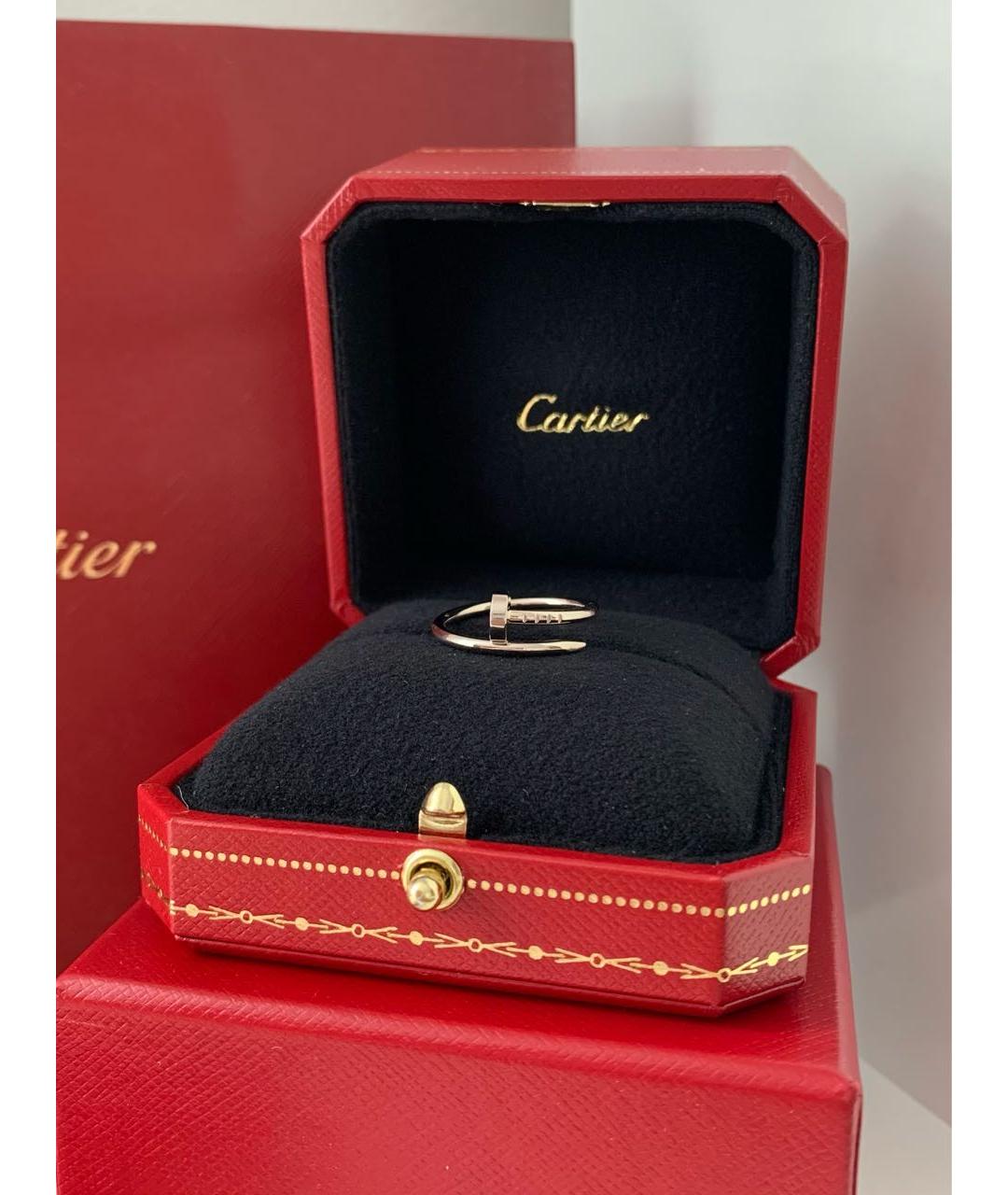 CARTIER Серебряное кольцо из белого золота, фото 3