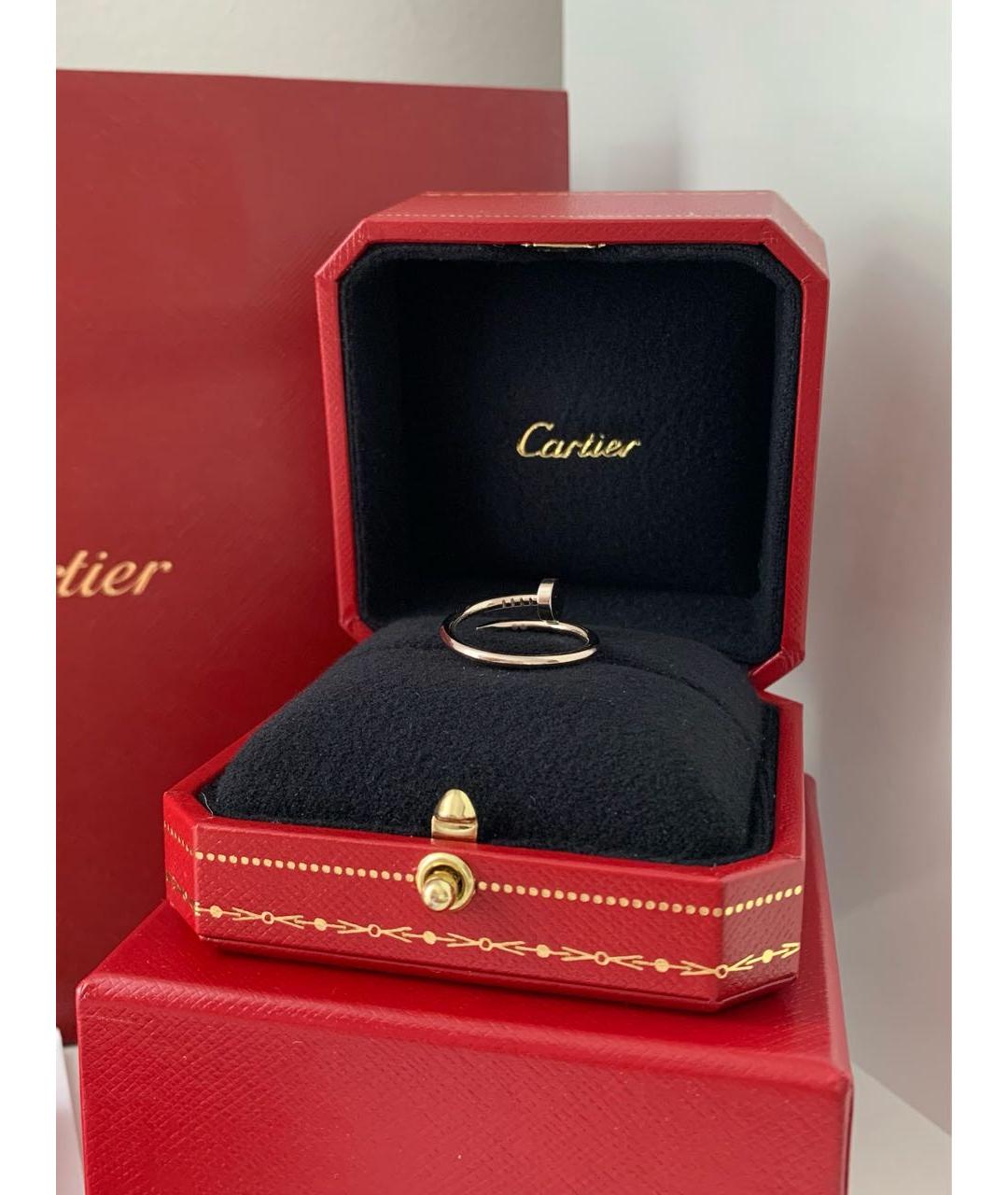 CARTIER Серебряное кольцо из белого золота, фото 4