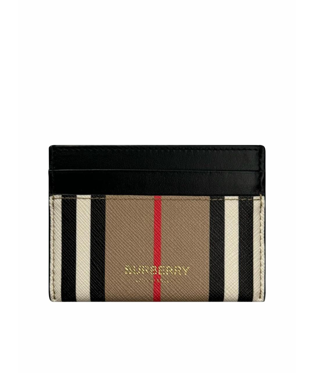 BURBERRY Кожаный кардхолдер, фото 1